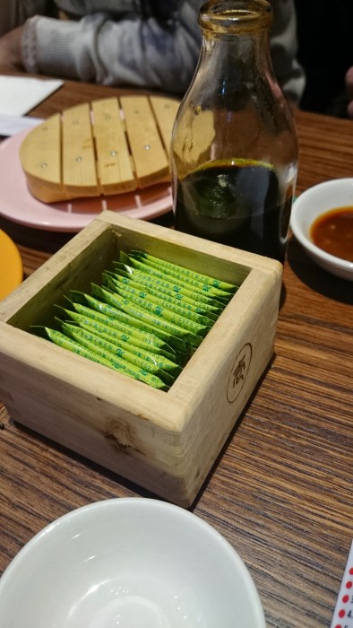 Wasabi and Soy sauce