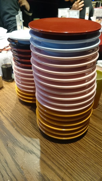 Tower of dishes