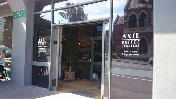 Axil entrance
